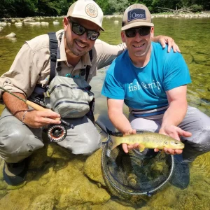Voyage de pêche à la mouche en Slovénie