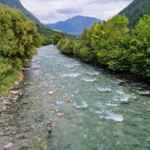 Voyage de pêche à la mouche en Italie dans les Dolomites