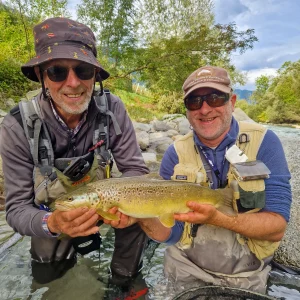 Voyage de pêche à la mouche en Italie dans les Dolomites