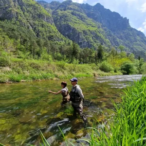 Voyage de pêche à la mouche en Italie dans les Dolomites