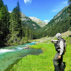 Voyage de pêche à la mouche en Italie dans les Dolomites