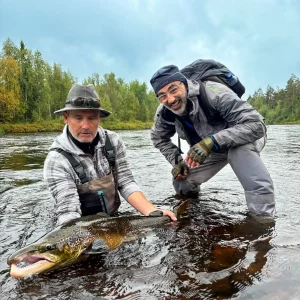 Voyage de pêche en Laponie Suédoise