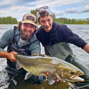 Voyage de pêche en Laponie Suédoise