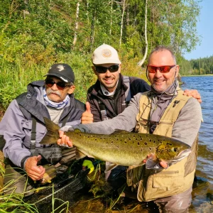 Voyage de pêche en Laponie Suédoise