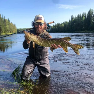 Voyage de pêche en Laponie Suédoise